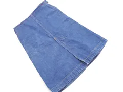 Mila Owen ミラオーウェン Aライン 台形 デニムスカート size0/青 ■■ レディース