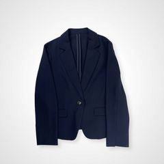 極美品 Paul Stuart ポールスチュアート 刻印ボタン 紺ブレ ブレザー