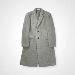 Calvin Klein カルバンクライン / ウールアルパカチェスターコート グレー 参考定価：180,000+tax SIZE:38のサムネイル