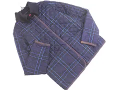 Ray BEAMS レイビームス キルティング ジャケット size1/紺 ◇■ レディース