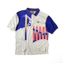 チャレンジコート NIKE テニス ウェア アガシ 復刻版 L 美品