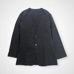 the Sakaki サカキ フルジップ スウェット パーカー ベスト グレー 