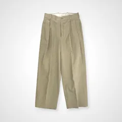 bernard zins ベルナールザンス / JEFF モールスキン 2タックスラックス SIZE：FR38のサムネイル