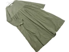 FREAK'S STORE フリークスストア Aライン ワンピース sizeS/カーキ ◇■ レディース