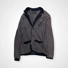 ARMANI JEANS アルマーニジーンズ / リネンニットジャケット サンフェード Y2K SIZE:Sのサムネイル