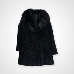 VINTAGE ヴィンテージ / VINTAGE フォックスファー コート ブラック SIZE：9のサムネイル