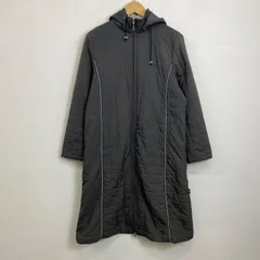 Courreges クレージュ 中綿 コート アウター フード着脱可 デサント スポーティ ロゴ 刺繍 Y2K レディース 38 グレー系 B724のサムネイル