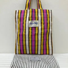 211　ANYA HINDMARCH　アニヤハインドマーチ　Anya’s Dive Shop　ロンハーマン　ポップアップ　dive shop　限定　ノベルティ　夏　レジャー　ハンドバッグ　トートバッグ　エコバッグ　縦型　マチなし　A4対応　保存袋　マルチカラー