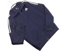 adidas アディダス トラック ジャケット sizeM/紺 ■■ メンズ