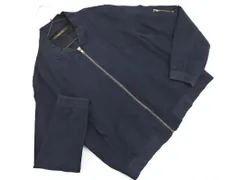 CIAOPANIC チャオパニック スウェード調 ブルゾン ジャケット sizeF/紺 ◇■ レディース