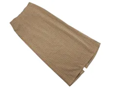 LOWRYS FARM ローリーズファーム 千鳥柄 ロング スカート sizeF/ダークブラウン ◇■ レディース