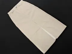 ZARA ザラ フェイクレザー タイト スカート sizeM/オフホワイト ■■ レディース