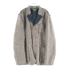 COMME des GARCONS HOMME PLUS (コムデギャルソンオムプリュス) 00s EVER GREEN Inside out Tweed Jacket PTーJ201 AD2007 エバーグリーン インサイドアウト ツイード ジャケットのサムネイル