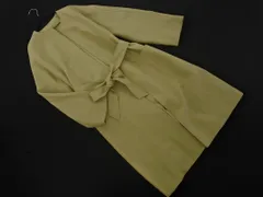 Mila Owen ミラオーウェン ノーカラー コート size1/緑 ■◇ レディース