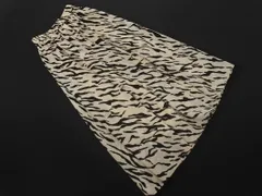 INGNI イング アニマル柄 フレア スカート sizeF/アイボリー ■■ レディース