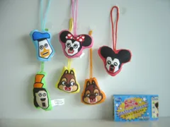♯Gwa22CZディズニーキュービックマウスコットンマスコット全6種
