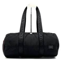 極美品・廃盤品 PORTER ポーター 吉田カバン タンカー ダッフルバッグ L ボストンバッグ ドラムバッグ メンズ レディース ブラック ナイロン 大容量