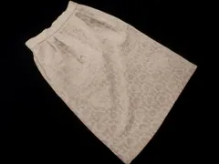 Techichi テチチ ジャガード ロング タイト スカート sizeM/ベージュ ◇■ レディース