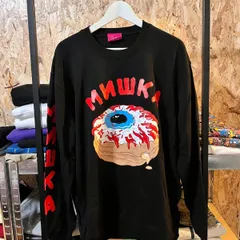 MISHKA（ミシカ）Eyeball Donut Crewneck Sweat / Blackのサムネイル