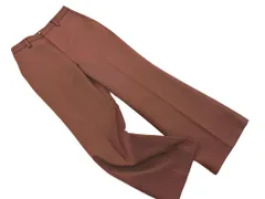 BEAUTY & YOUTH ビューティ&ユース ユナイテッドアローズ ウール混 スラックス パンツ sizeL/茶 ◇■ レディース