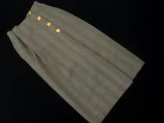 green label relaxing グリーンレーベルリラクシング ユナイテッドアローズ タック タイト スカート size34/黒ｘ白 ■■ レディース