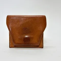 3642 IL BISONTE イルビゾンテ コインケース 小銭入れ ブラウン レザー