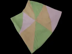 REDYAZEL レディアゼル ミニ スカート sizeS/ベージュｘ緑ｘラベンダー ◇■ レディース