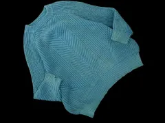 DEMYLEE NEWYORK デミリーニューヨーク ニット セーター sizeS/水色 ◇■ レディース