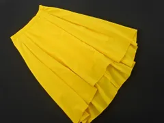 GALLARDAGALANTE ガリャルダガランテ フレア スカート sizeF/黄 ■◇ レディース