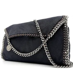 美品 Stella McCartney ステラマッカートニー ファラベラ ショルダーバッグ チェーン レディース ブラック 斜め掛け クロスボディ フォーマル ミニバッグ