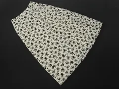 BEAUTY & YOUTH ビューティ&ユース ユナイテッドアローズ 花柄 巻き ラップ ロング スカート sizeS/オフホワイト ■■ レディース