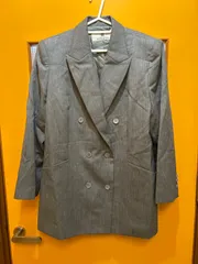 Y【Y1-17】◇ GIVENCHY サイズ40 テーラードジャケット　グレー　レディース
