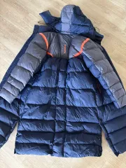 le coq sportif ルコックスポルティフ ダウンジャケット ロング丈 ネイビー 105