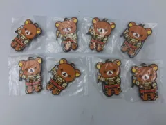 【TAKA77-02】△未開封 BANPRESTO バンプレスト リラックマ × うたの☆プリンスさまっ♪ コラボ ラバーストラップ ８個まとめてセットのサムネイル