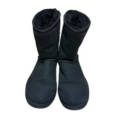 B100 UGG Australia クラシックショート ムートンブーツ ブラック USA: 6 生産国: 中国 スノーブーツ