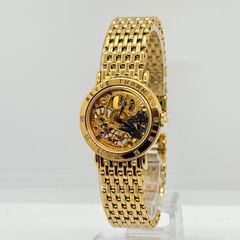 稼働品 美品 roberto cavall 2L020 蛇 腕時計 ゴールド - メルカリ