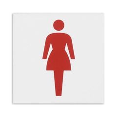 （まとめ） 光 アクリルマット板サイン 女マークテープ付 タテ100×ヨコ100×厚み2mm 白 KMP1051-2 1枚 〔×10セット〕