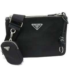 プラダ ショルダーバッグ クラッチバッグ Re-Edition Re-Nylon テスートサフィアン ナイロンxカーフ ネロ(黒) 2WAY 1BH046