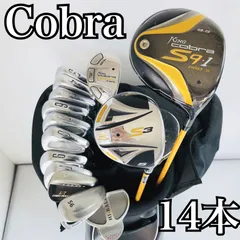 豪華 14本 Cobra コブラ BRIDGESTONE メンズ ゴルフ クラブ セット 初心者 入門 バッグ付き フルセット 右利き パター付 81Y-36