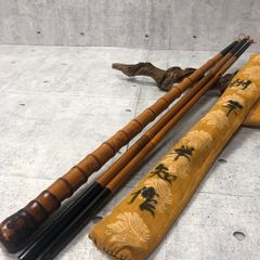 たなご・タナゴ竿　竿良・9本継　全長170㎝鯨穂先・替手元付美品　江戸和竿・竹竿 たなご・タナゴ竿 竿良・9本継 全長170㎝鯨穂先・替手元付美品 江戸和