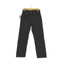リーバイス Levis 90S ボタン裏552 サンアンジェロ工場 USA製 501 後染めブラック ボタンフライデニム レディース  W28/L34