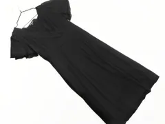 INDIVI インディヴィ カシュクール ワンピース size38/黒 ■◆ レディース