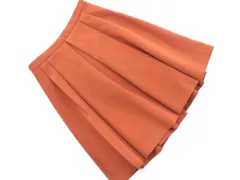 Couture brooch クチュールブローチ フレア スカート size36/オレンジ ■■ レディース