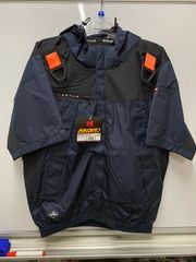 BURTLE AC2056 空調服 半袖ブルゾン ネイビー XL - メルカリ