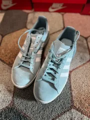 新品) adidas アディダス キャンパス スカイブルー スウェード スニーカー 245