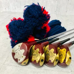 Citation サイテーション Power Bilt パワービルト パーシモン 4本セット メンズゴルフ クラブ ウッド  初心者 入門