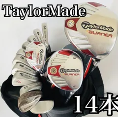 豪華 14本 TaylorMade テーラーメイド メンズ ゴルフセット クラブ セット 初心者 入門 バッグ付き フルセット 右利き パター付 安価