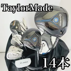 豪華 14本 TaylorMade テーラーメイド MIZUNO ミズノ メンズ ゴルフ クラブ セット 初心者 入門 バッグ付き フルセット 右利き パター付 Yー89