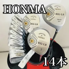 豪華 14本 HONMA ホンマ BIG-LB メンズ ゴルフ クラブ セット 初心者 入門 バッグ付き フルセット 右利き パター付 Y-166