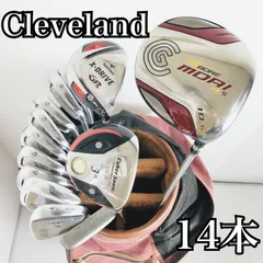 豪華 14本 Cleveland クリーブランド MIZUNO ミズノ メンズ ゴルフ クラブ セット 初心者 入門 バッグ付き フルセット 右利き パター付